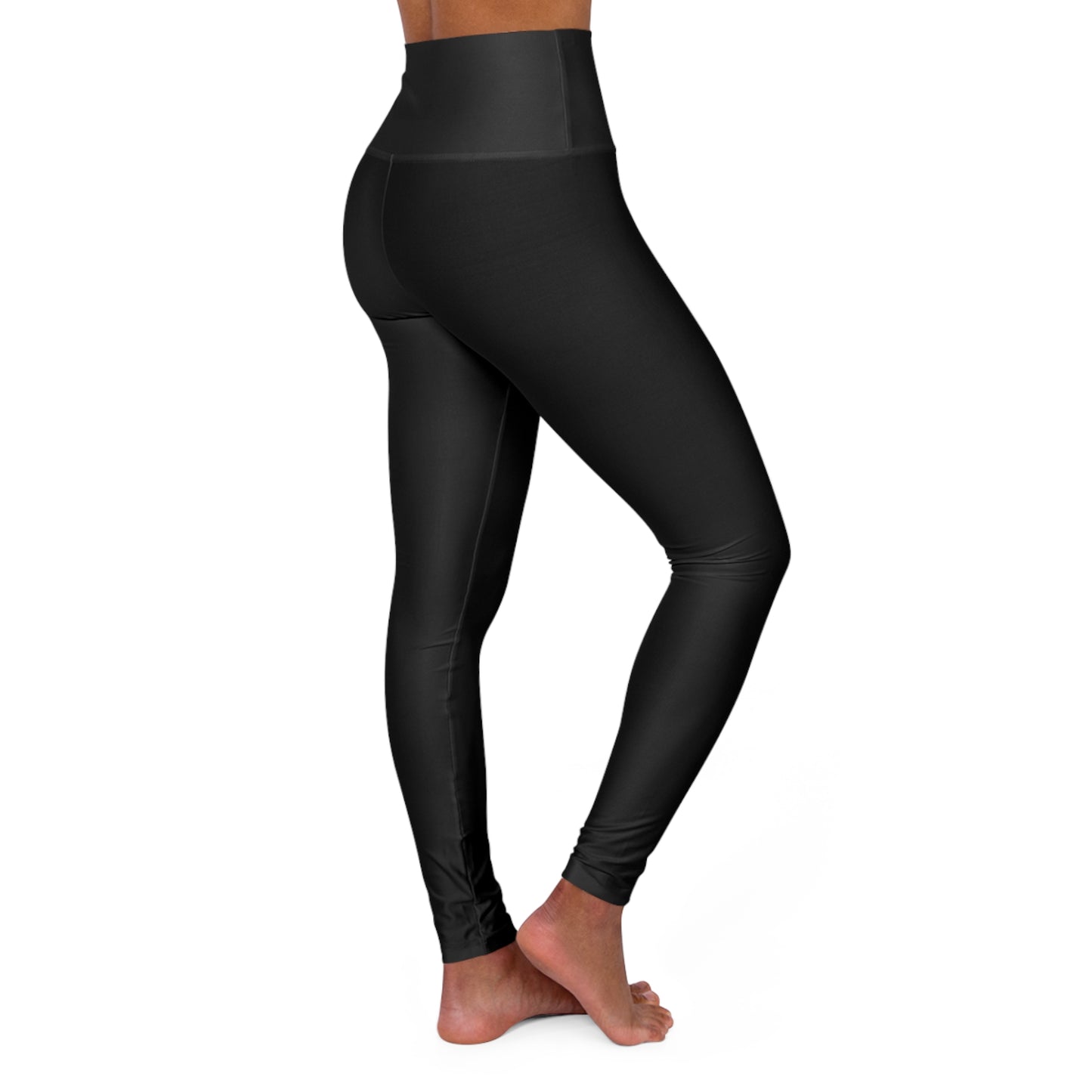Glamour In The Garden High Waisted Yoga Leggings (AOP)