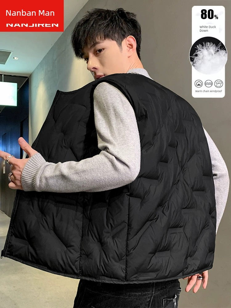Nanjiren Thermal Liner Sleeveless down Jacket Vest
