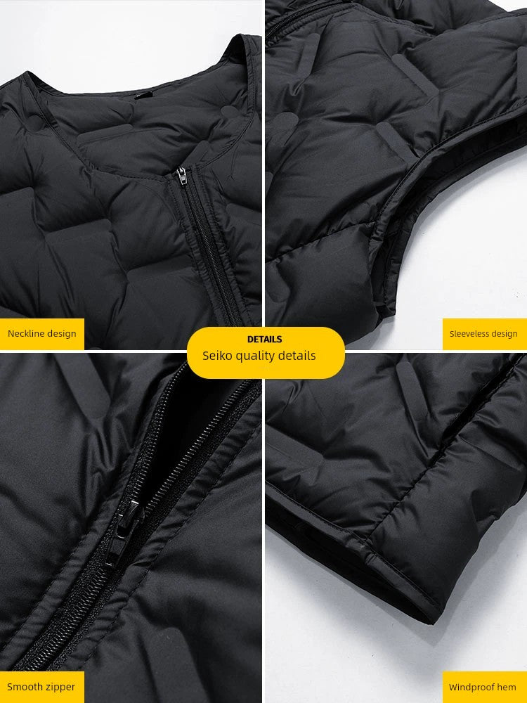 Nanjiren Thermal Liner Sleeveless down Jacket Vest