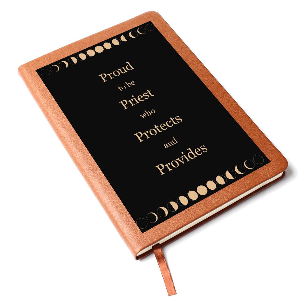Proud To Be Priest Who Protects and Provides Journal Great gift to celebrate Father's Day, Anniversary, Birthday, Graduation, Grandfather's, Uncles, Nephews, or any other celebration.