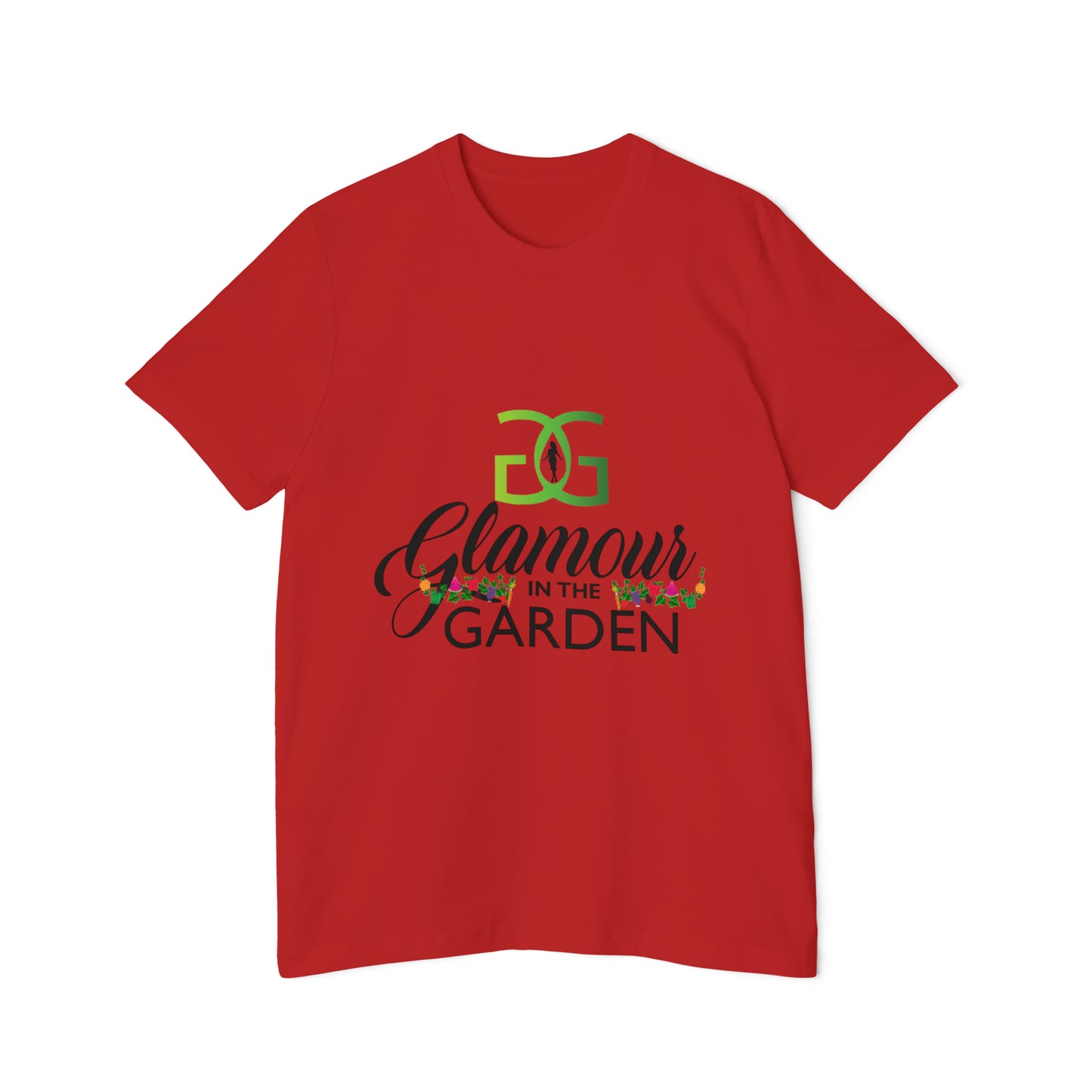 Glamour In The Garden USA-Made Unisex Short-Sleeve Jersey T-Shirt