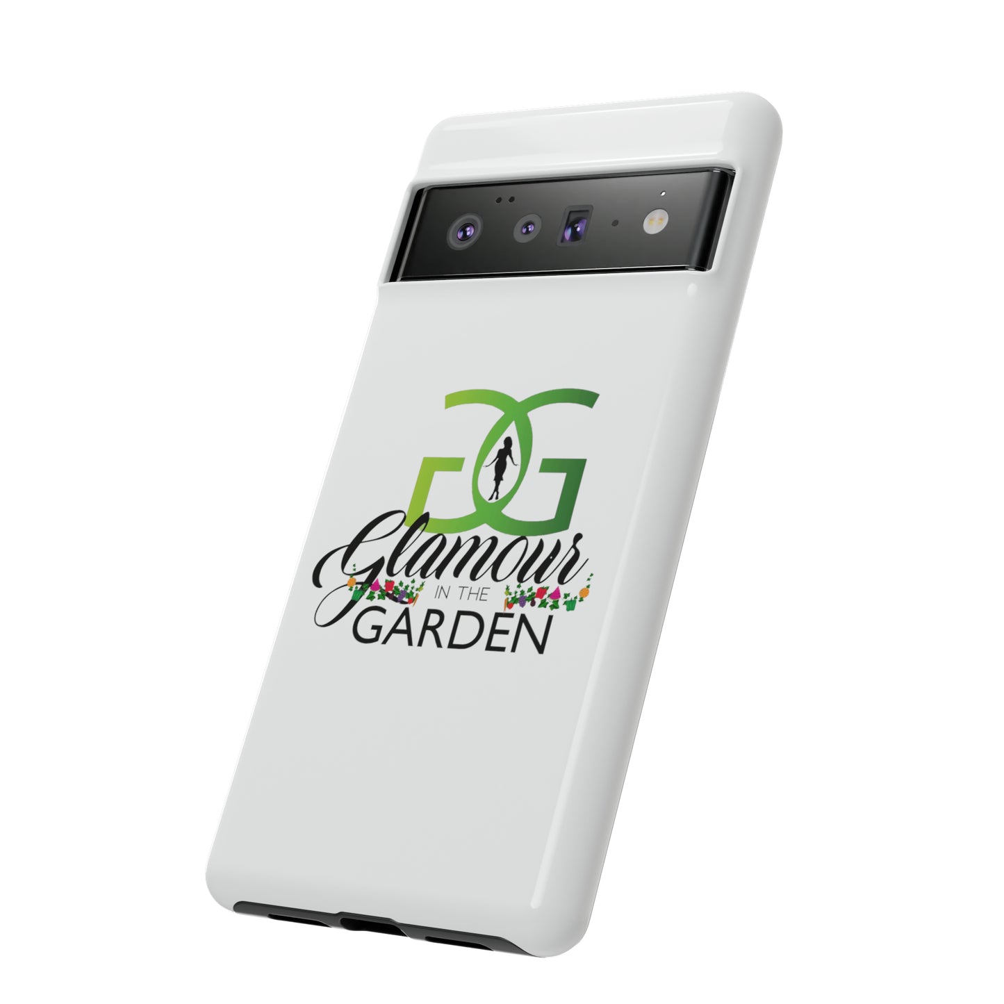 Glamour In The Garden Tough Customizable Phone Cases | Apple iPhone, Samsung Galaxy, and Google Pixel