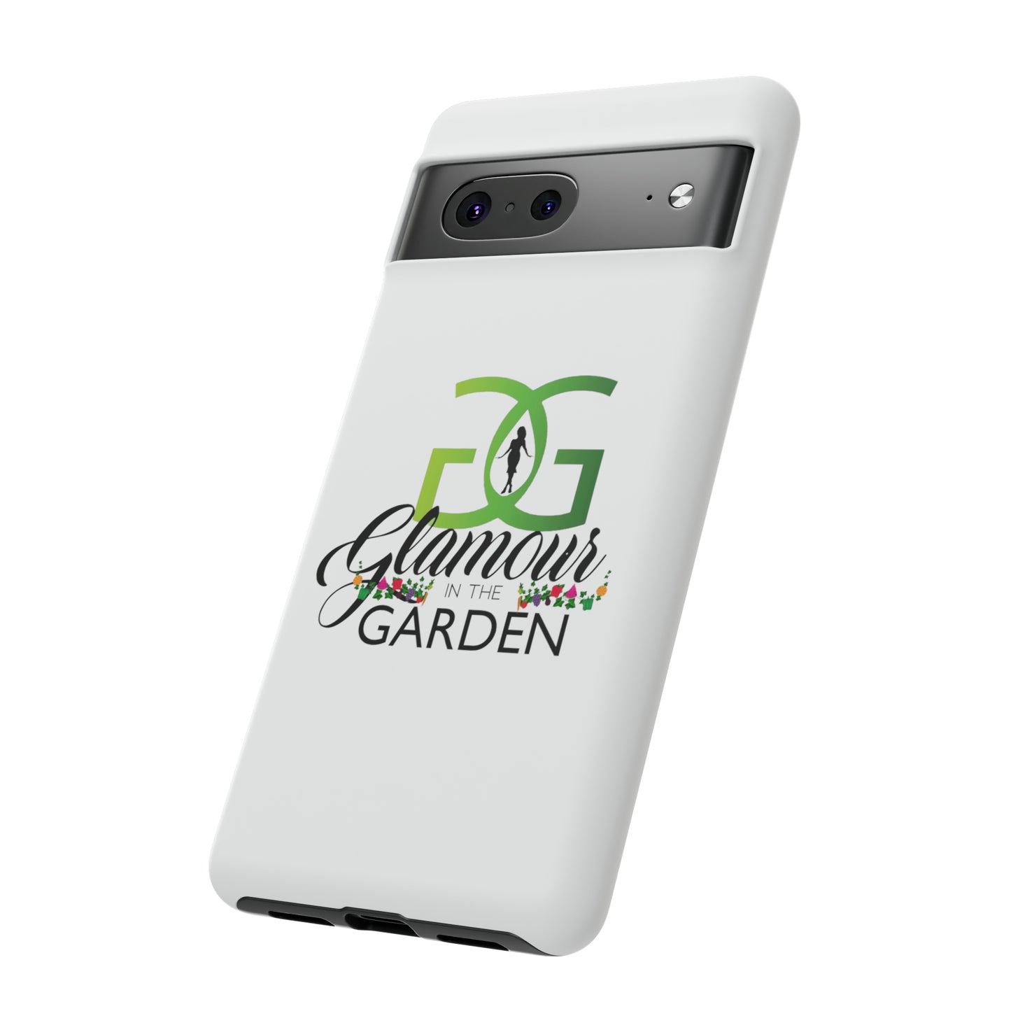 Glamour In The Garden Tough Customizable Phone Cases | Apple iPhone, Samsung Galaxy, and Google Pixel