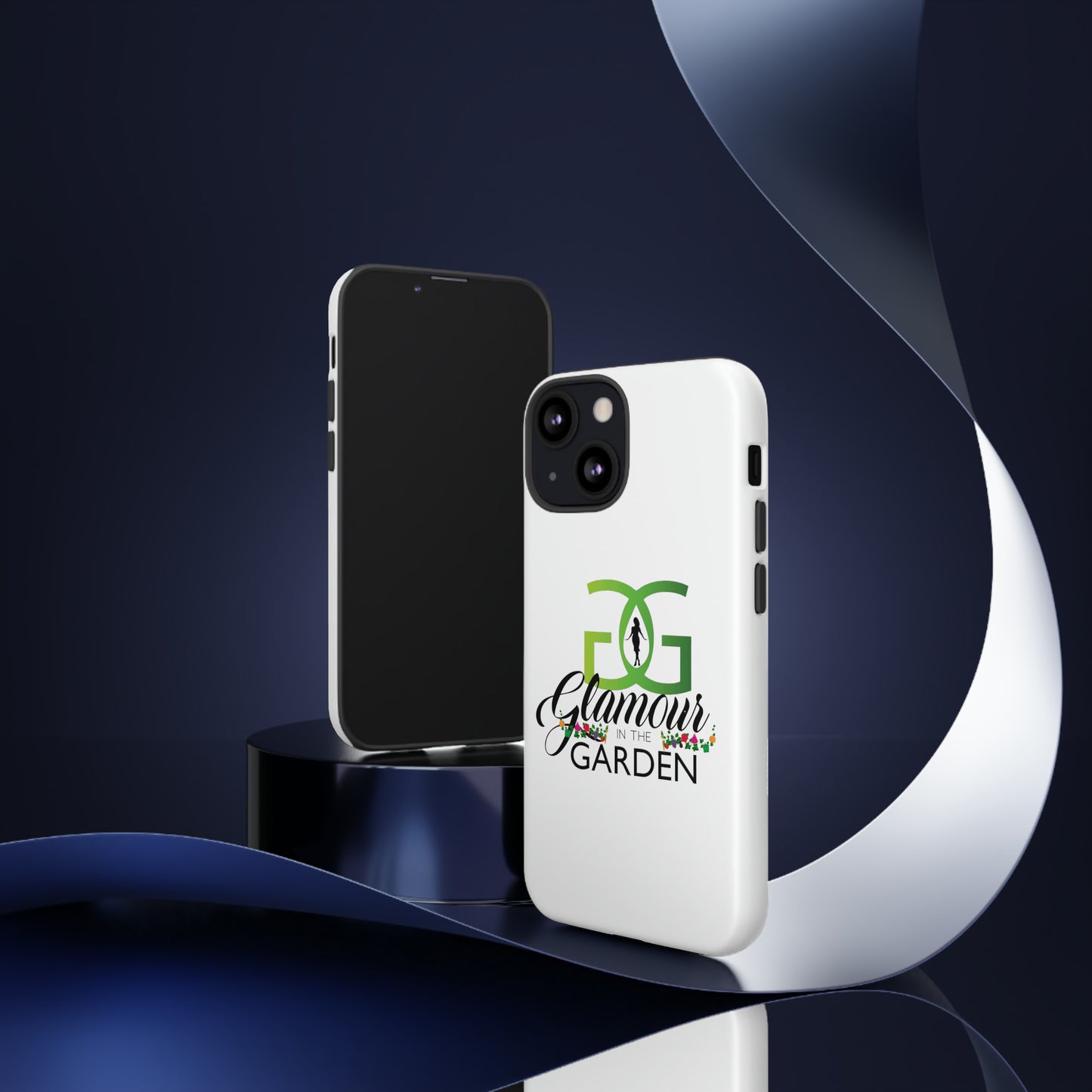 Glamour In The Garden Tough Customizable Phone Cases | Apple iPhone, Samsung Galaxy, and Google Pixel