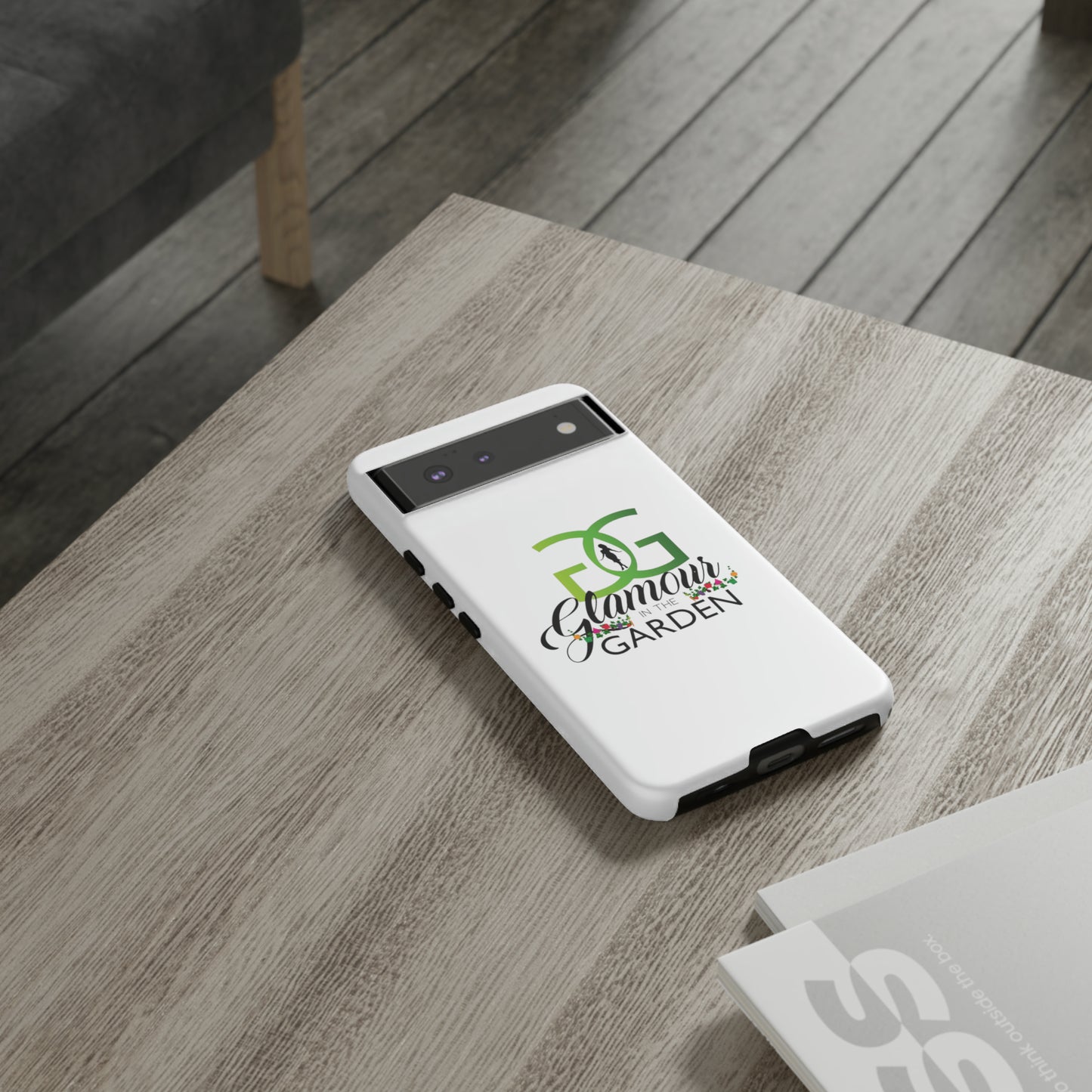 Glamour In The Garden Tough Customizable Phone Cases | Apple iPhone, Samsung Galaxy, and Google Pixel
