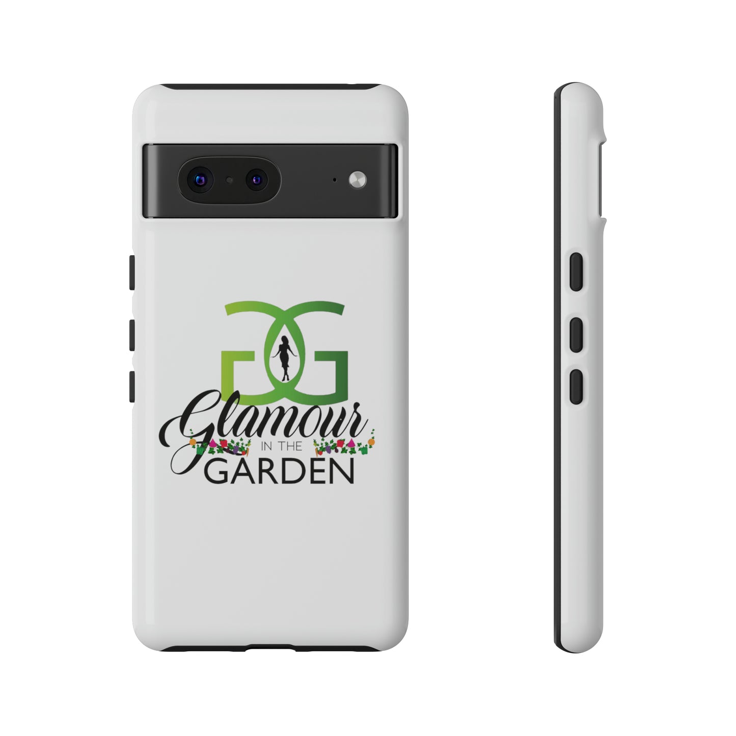 Glamour In The Garden Tough Customizable Phone Cases | Apple iPhone, Samsung Galaxy, and Google Pixel