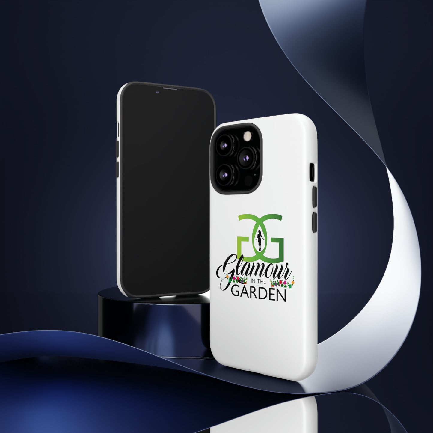 Glamour In The Garden Tough Customizable Phone Cases | Apple iPhone, Samsung Galaxy, and Google Pixel