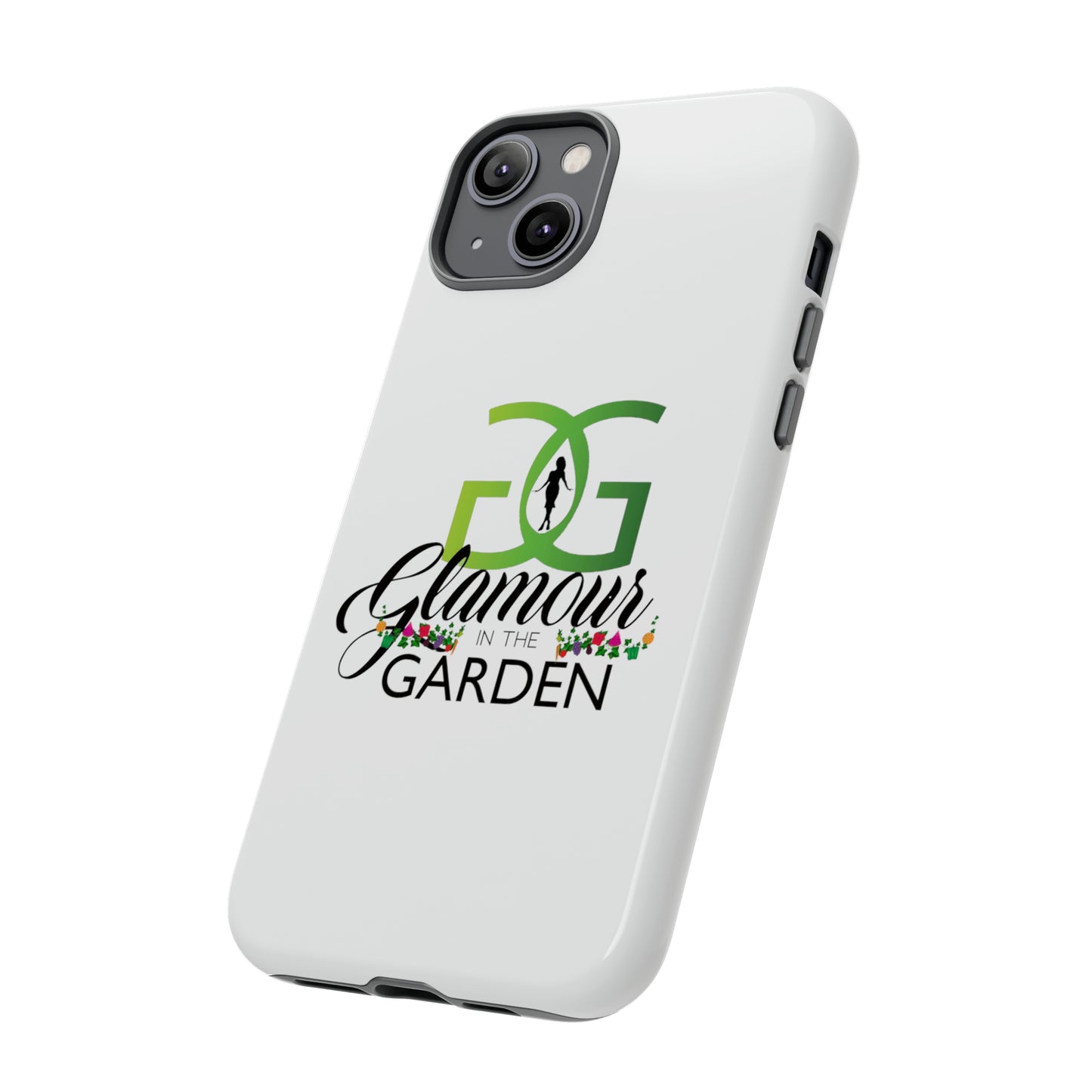 Glamour In The Garden Tough Customizable Phone Cases | Apple iPhone, Samsung Galaxy, and Google Pixel