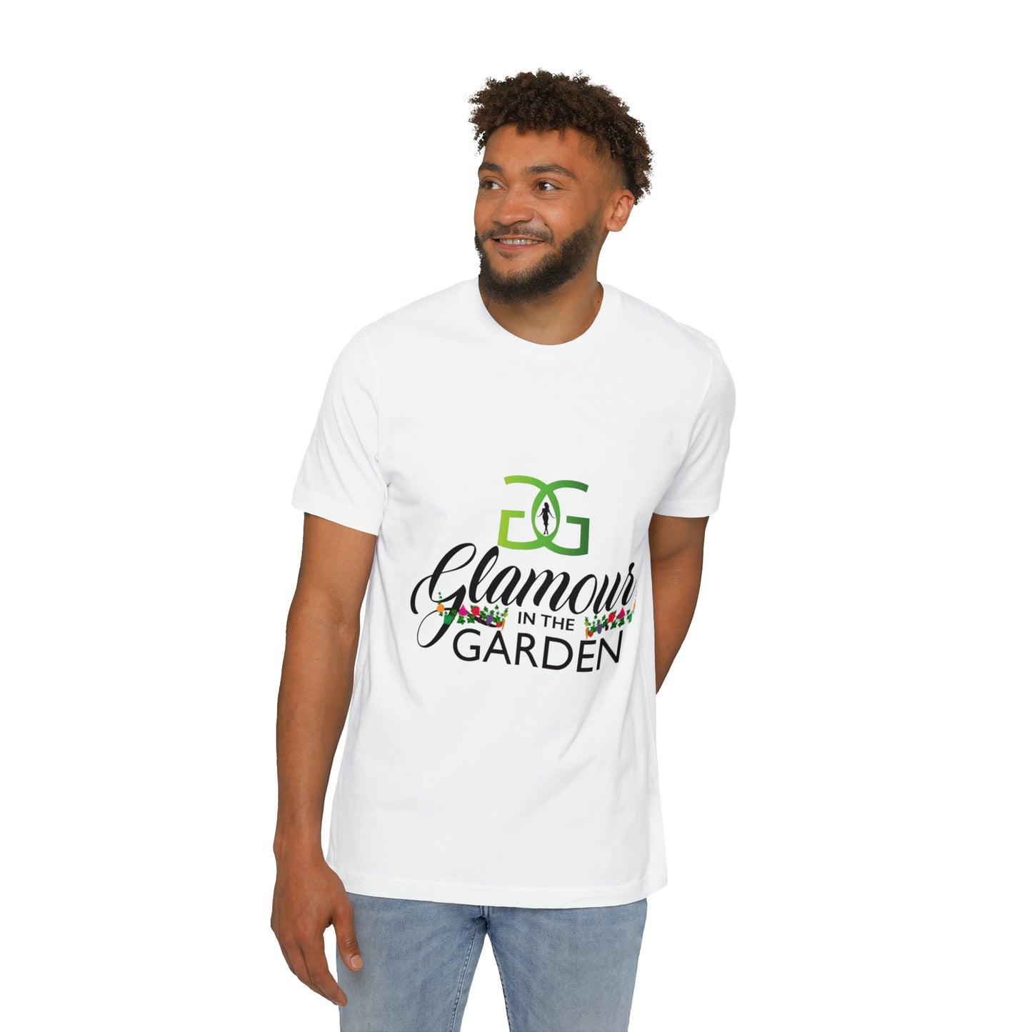 Glamour In The Garden USA-Made Unisex Short-Sleeve Jersey T-Shirt