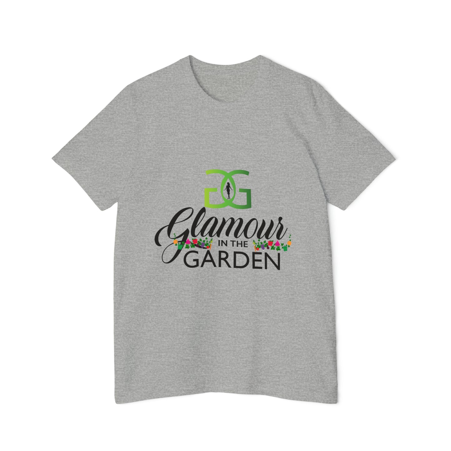 Glamour In The Garden USA-Made Unisex Short-Sleeve Jersey T-Shirt