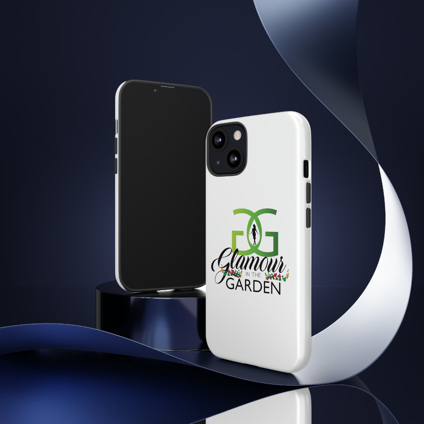 Glamour In The Garden Tough Customizable Phone Cases | Apple iPhone, Samsung Galaxy, and Google Pixel