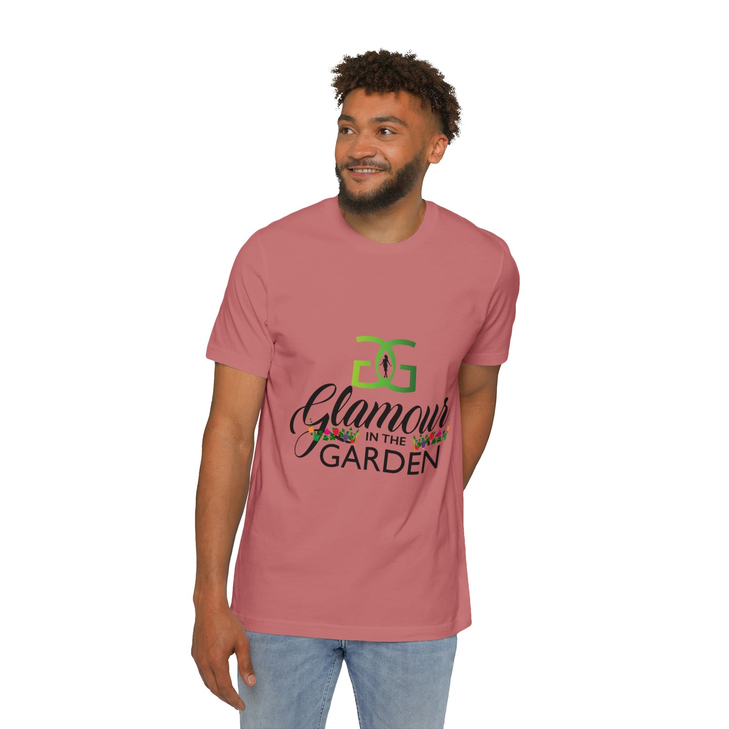 Glamour In The Garden USA-Made Unisex Short-Sleeve Jersey T-Shirt