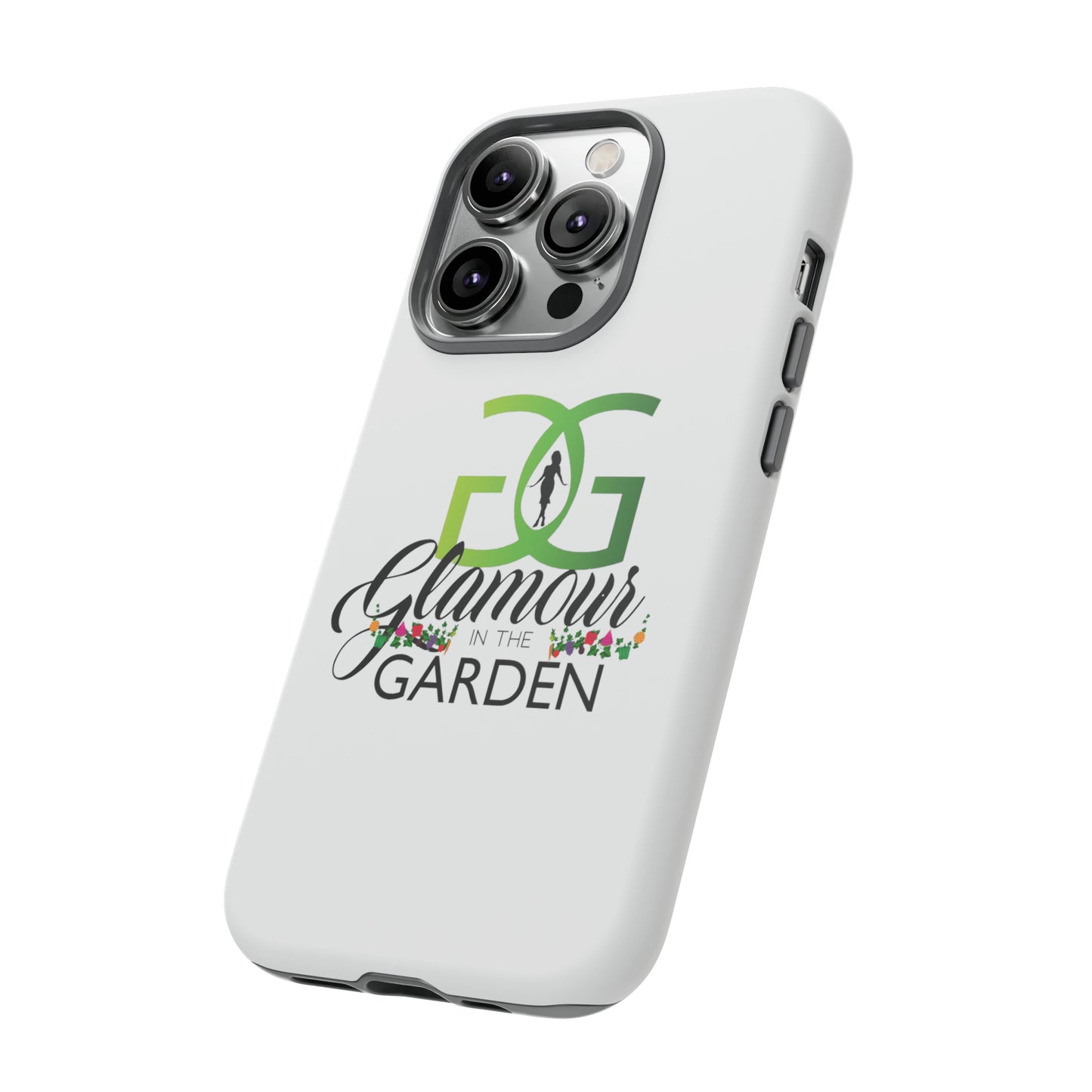Glamour In The Garden Tough Customizable Phone Cases | Apple iPhone, Samsung Galaxy, and Google Pixel