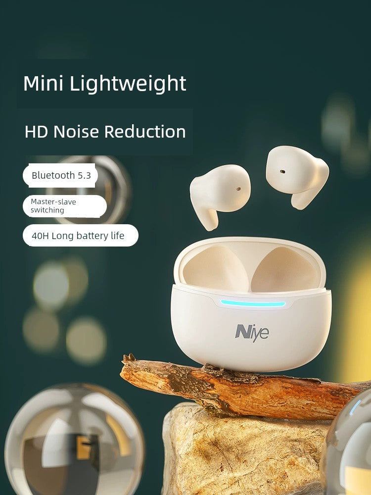 Bluetooth Headset New 2023 Wireless Classy High Sound Quality Female Noise Reduction Ultra-Long Life Battery for Apple Huawei 2738
