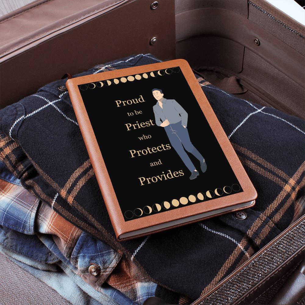 Proud To Be Priest Who Protects and Provides Journal Great gift to celebrate Father's Day, Anniversary, Birthday, Graduation, Grandfather's, Uncles, Nephews, or any other celebration.