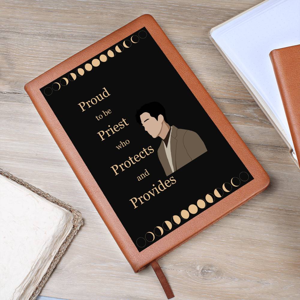 Proud To Be Priest Who Protects and Provides Journal Great gift to celebrate Father's Day, Anniversary, Birthday, Graduation, Grandfather's, Uncles, Nephews, or any other celebration.