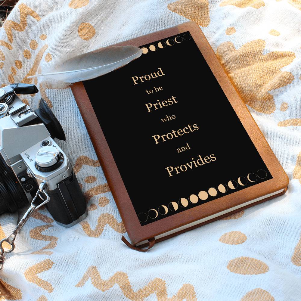 Proud To Be Priest Who Protects and Provides Journal Great gift to celebrate Father's Day, Anniversary, Birthday, Graduation, Grandfather's, Uncles, Nephews, or any other celebration.