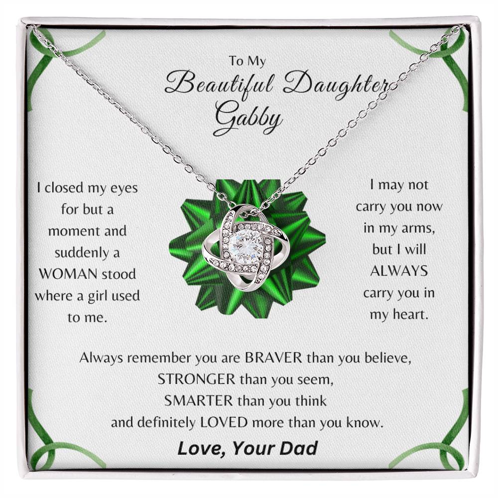 Dad, Celebrate the Love of Your Daughter(s)  and Personalize it. Great gift for all celebrations