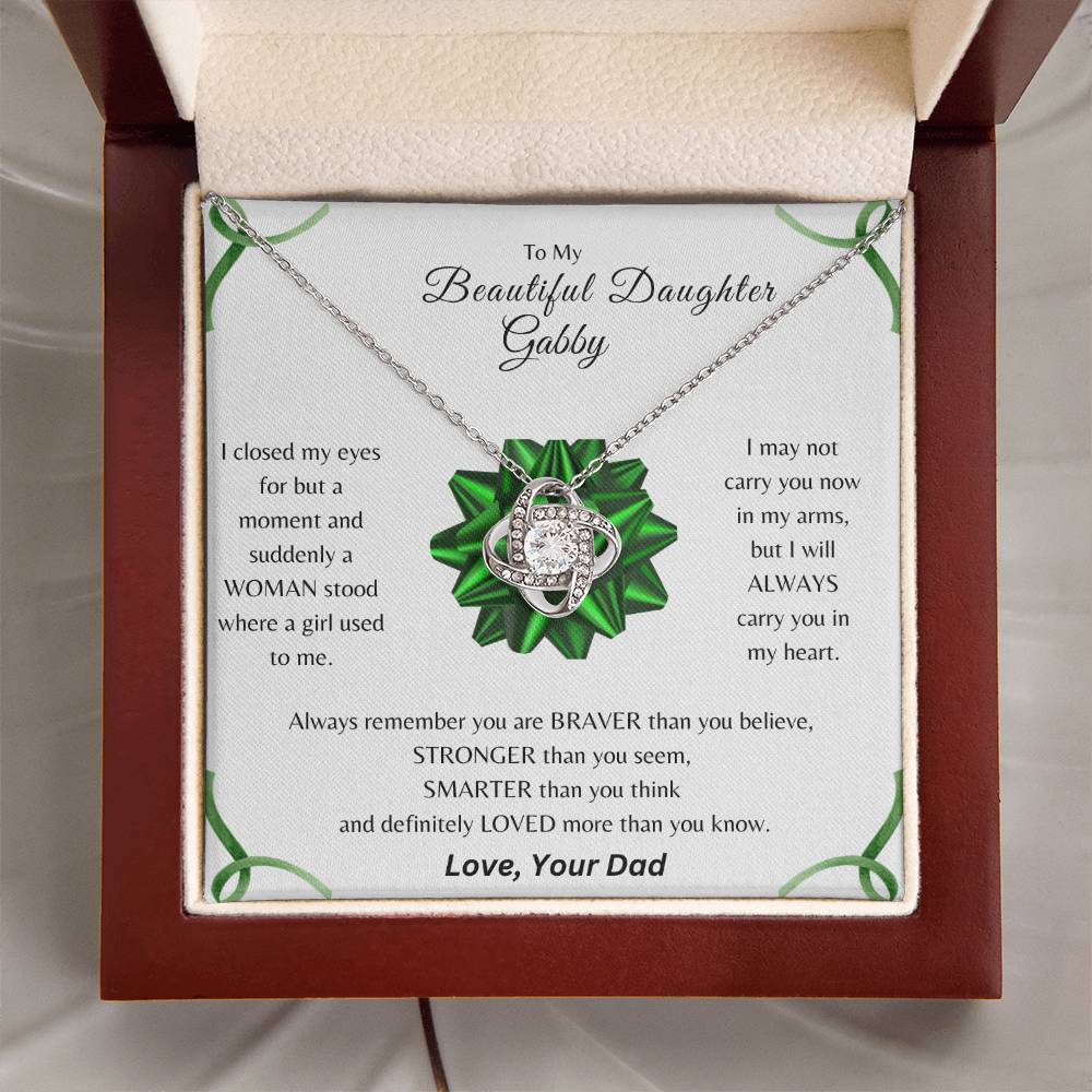 Dad, Celebrate the Love of Your Daughter(s)  and Personalize it. Great gift for all celebrations
